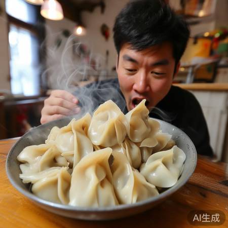 西贝饺子，美味诱人