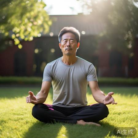 腰肾强身,深呼吸练习