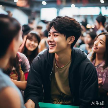 明星成毅粉丝互动暖人