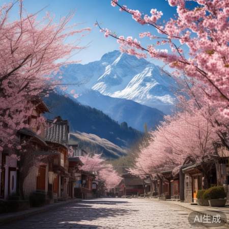 丽江古城春色如诗