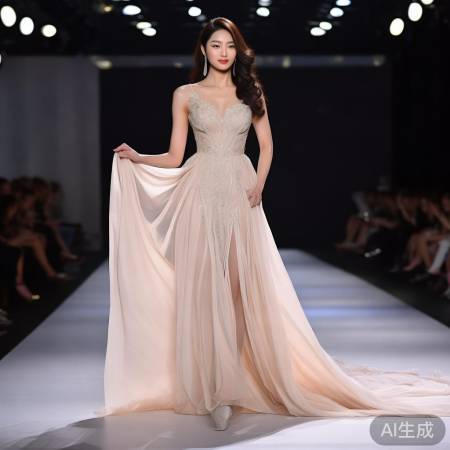 唐嫣高定裙，身材绝了！