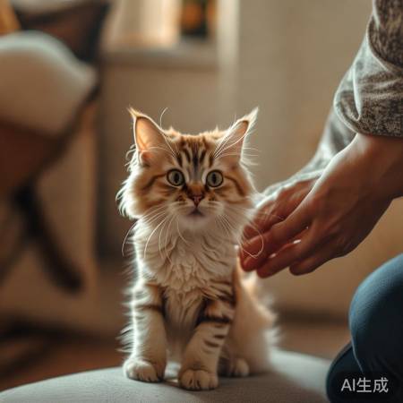 猫咪喜好各异,抱法不同