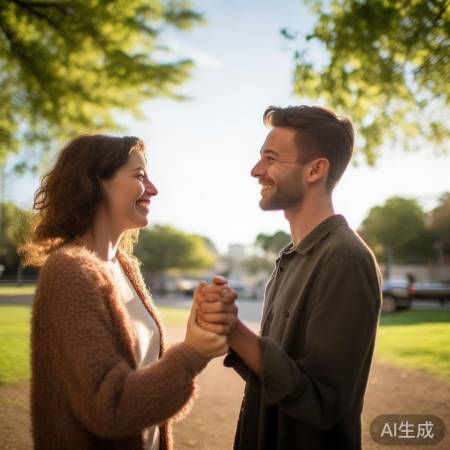 网友热议幸福牵手