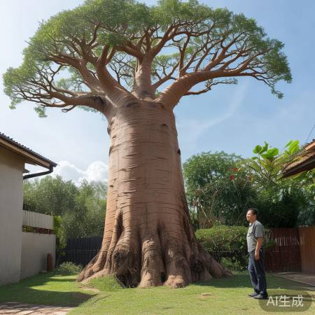 “广东男子种惊速猴面包”