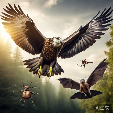 动物也能飞,自然礼物