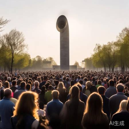 鸣笛声,铭记历史,铸和平