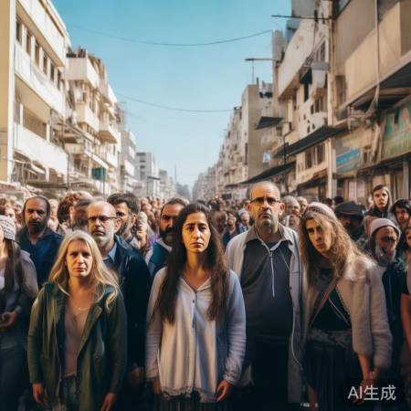 以色列民众坚韧应对悲剧