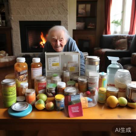 为老人备好应急物资