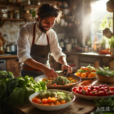 烹饪乐趣，自然和谐