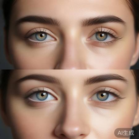 眼线不宜过粗,自然为佳