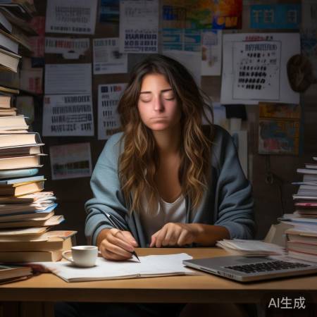 考研艰辛，坚持到底