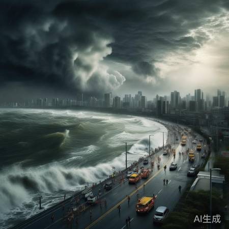 三连台风影响多地