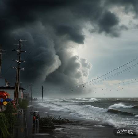 福建沿海遭遇台风苏拉,提前防范