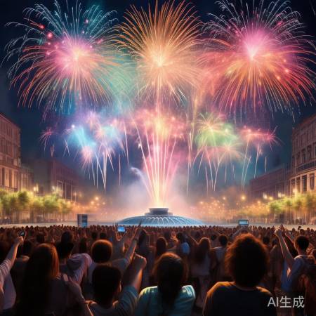 烟花秀视觉盛宴