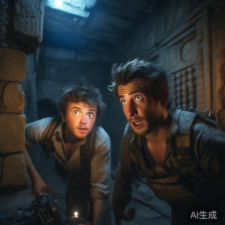 探险途中笑料多