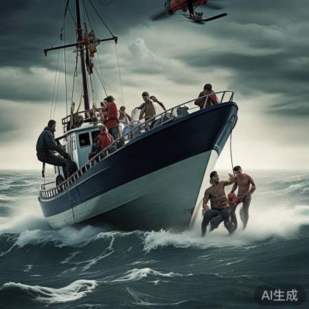 温州渔船事故:5人高空坠落受伤