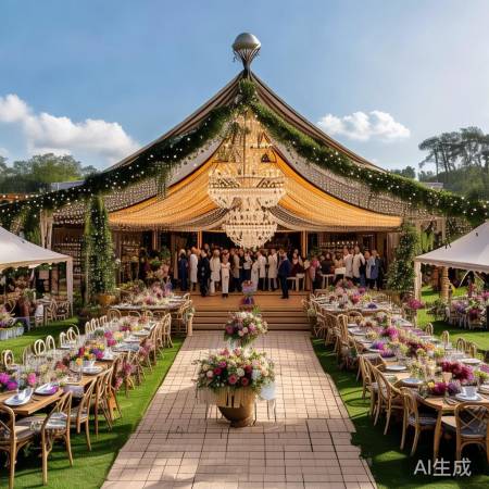 明星婚礼独特有创意