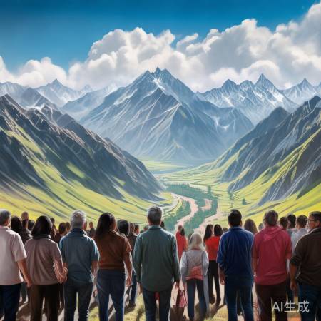 七十年奋斗,天山华章