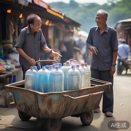 大爷还钱包，陌生人感激不已