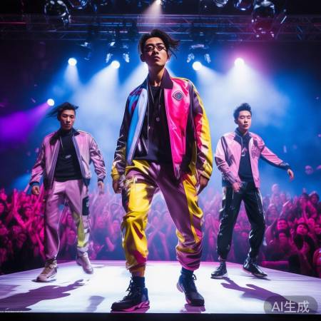 王楚钦演唱会多造型，个性十足