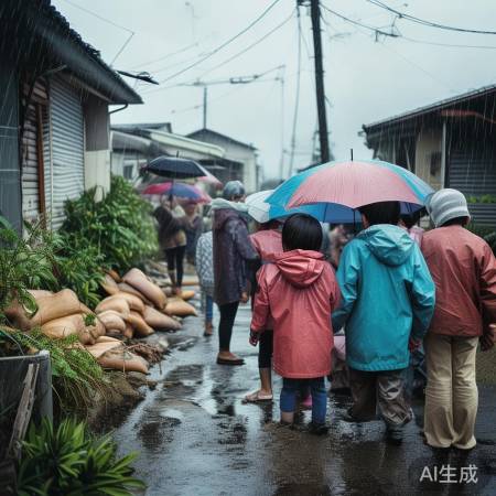 台风来袭,保护自己和他人