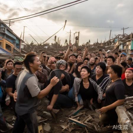 台风考验,团结之光