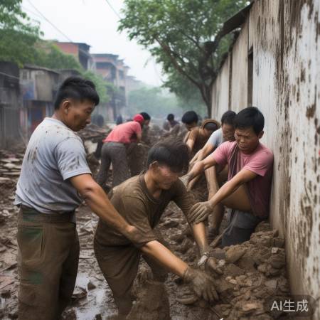 台风桦沙见证江门团结力量