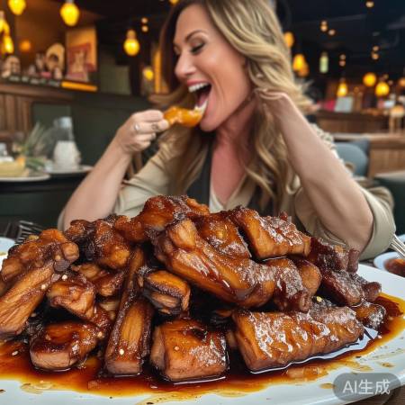 明星爱美食，糖醋排骨成心头好