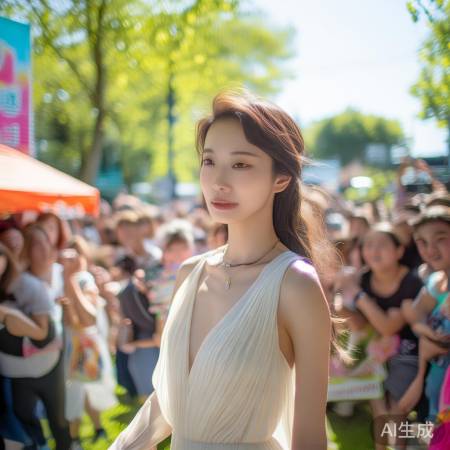 白鹿公益活动优雅亮相