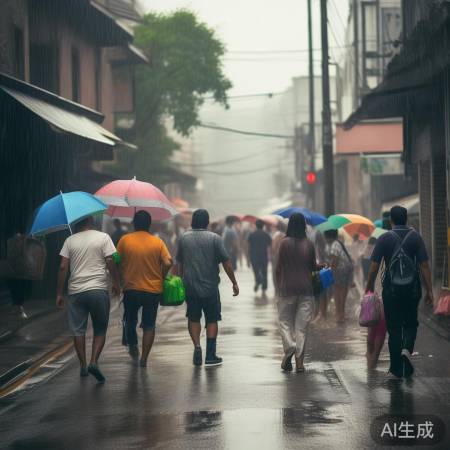 台风来袭，邻里互助