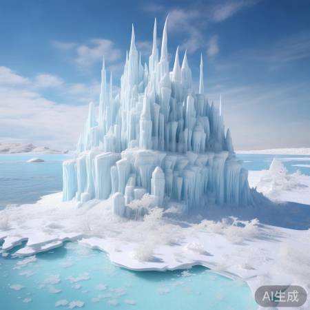 童话岛屿白色世界