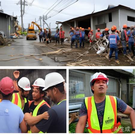 台风后重建,安全加固,清障疏导