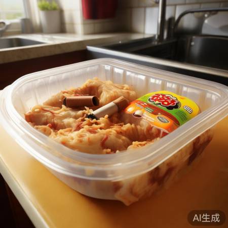 食品惊现异物，真相待查