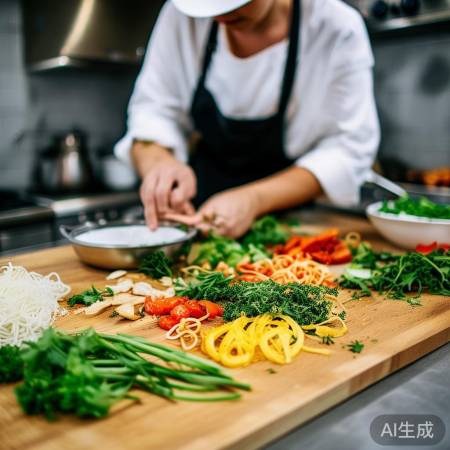 酸辣粉：新鲜食材，卫生制作