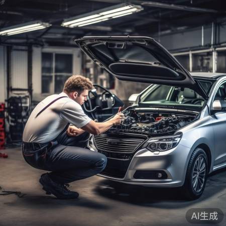 检查车辆状况，安全停车