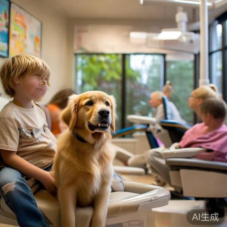 牙科医院抚慰犬缓解焦虑