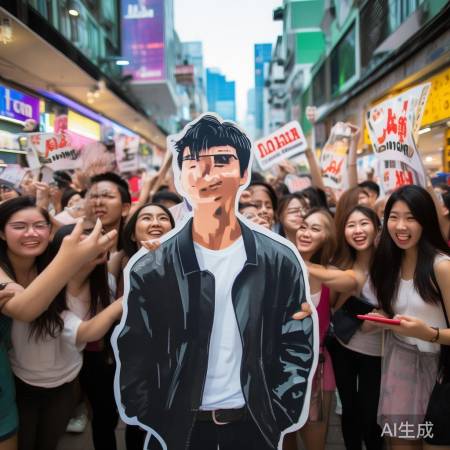 “鹿晗新加坡行引热议”