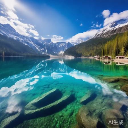 喀纳斯湖：人间仙境