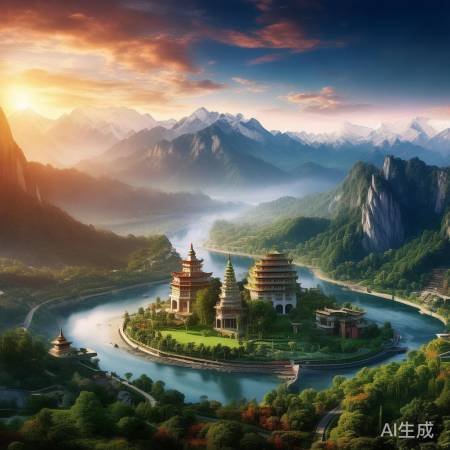 河山交融，信念之美