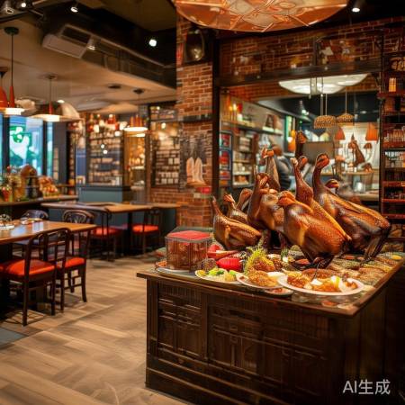 鸭宴展示，温馨如家