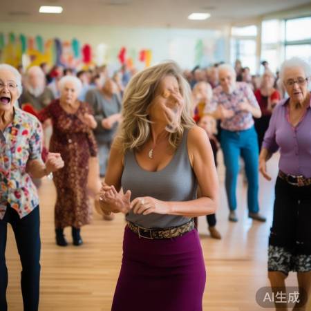 院长热舞引围观