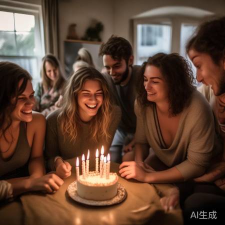 李沁生日简单温馨