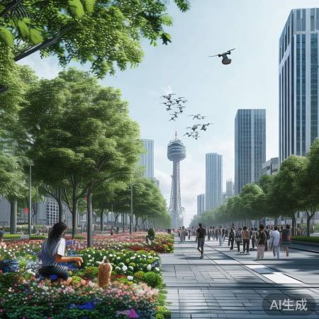 西安绿化提升，科技日新月异