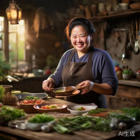 彩灯姐姐：农村女孩的厨梦成真