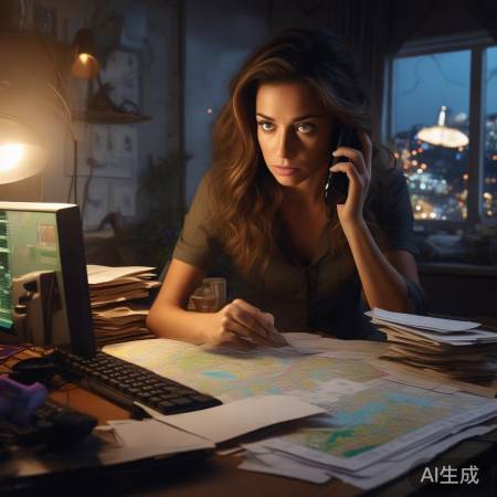 母亲冷静寻失联女儿线索