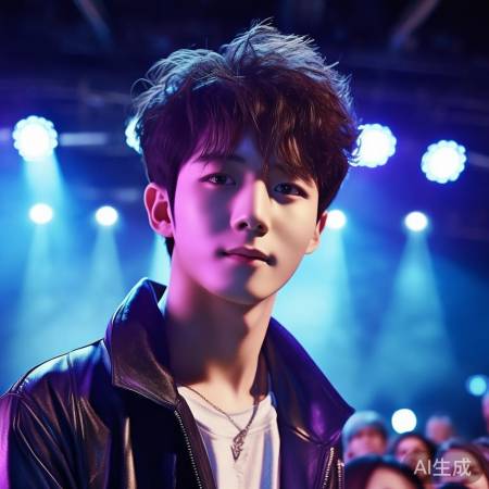 舞台闪耀的鹿晗魅力