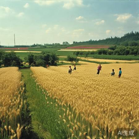 乡间田野,儿时回忆