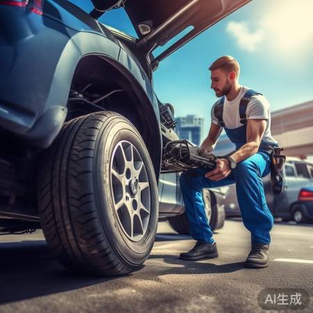 自驾前，车辆检查一丝不苟