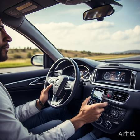 手机充电，勿分心驾驶