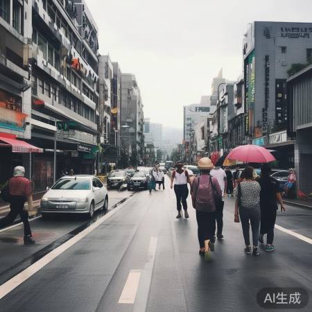 韩国旅游，安全第一，雨具必携